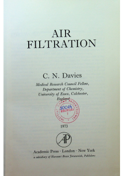 Air filtration