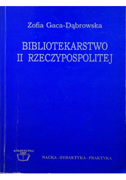 Bibliotekarstwo II Rzeczypospolitej