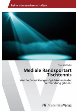 Mediale Randsportart Tischtennis
