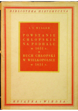 Powstanie chłopskie na Podhalu w 1651r/Ruch chłopski w Wielkopolsce 1651r
