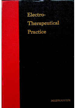 Electro therapeutical practice 1925 r