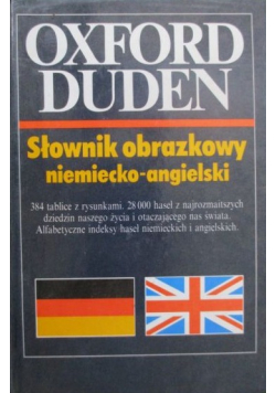 Słownik obrazkowy niemiecko-angielski