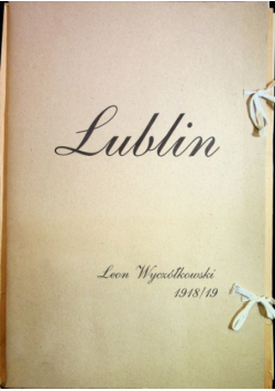Teka autolitografii Leona Wyczółkowskiego Lublin