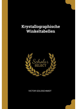 Krystallographische Winkeltabellen