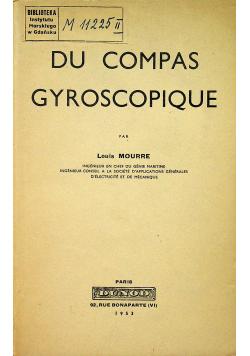 Du compas gyroscopique