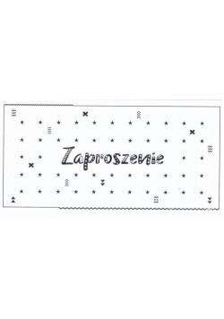 Zaproszenie Z108