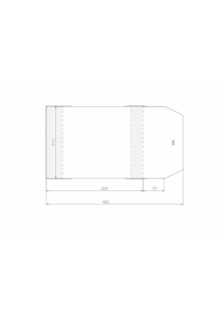 Okładka regulowana 242x400mm (50szt)