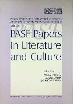Pase papers in literature and culture