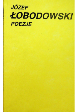 Łobodowski Poezje,