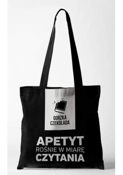 Torba eko czarna. Apetyt rośnie w miarę czytania