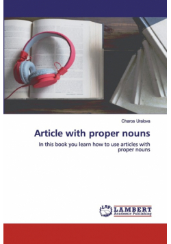 Article with proper nouns