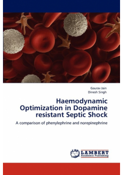 Haemodynamic Optimization in Dopamine Resistant Septic Shock
