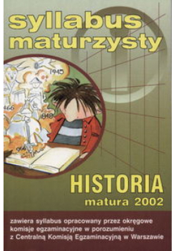 Syllabus maturzysty   Historia, matura 2002