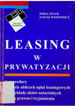 Leasing w prywatyzacji
