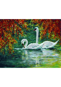 Malowanie po numerach - Wieczna miłość 40x50cm