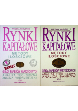 Rynki kapitałowe metody ilościowe Tom 1 i 2