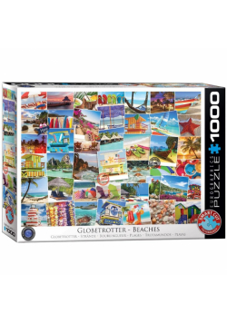 Puzzle 1000 Globetrotter, Plaże