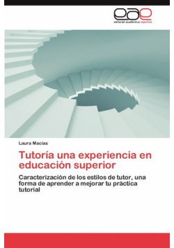 Tutoria Una Experiencia En Educacion Superior