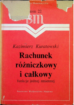Rachunek różniczkowy i całkowy