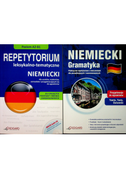 Niemiecki SuperPakiet Repetytorium leksykalno tematyczne i gramatyka plus CD