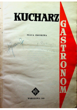 Kucharz gastronom