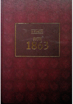 Rok 1863 Reprint 1913 r