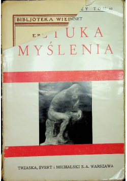 Sztuka myślenia 1935r.
