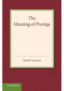 The Meaning of Prestige