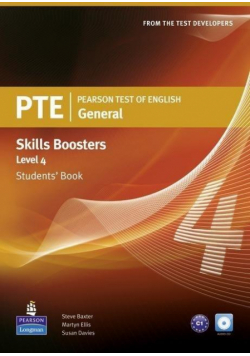 PTE General Skills Booster 4 SB + CD