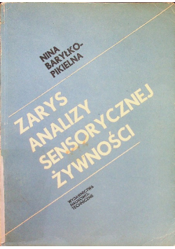 Zarys analizy sensorycznej żywności