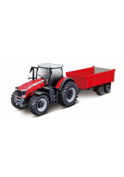 Farm Tractor Fergusson 8740S + wywrotka BBURAGO