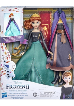 Frozen II Lalka Anna Magiczna przemiana