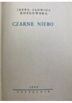Czarne niebo