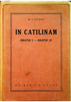 In Catilinam Oratio 1931 r