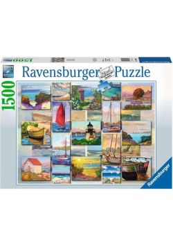 Puzzle 1500 Kolaż wybrzeża