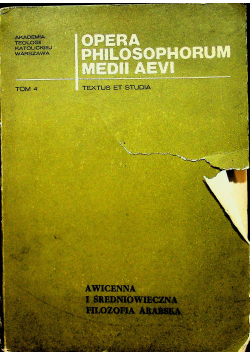 Opera Philosophorum medii avei tom 4