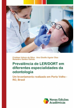 Prevalência de LER/DORT em diferentes especialidades da odontologia