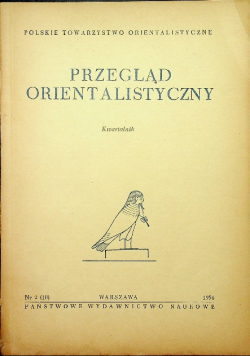 Przegląd orientalistyczny nr 2