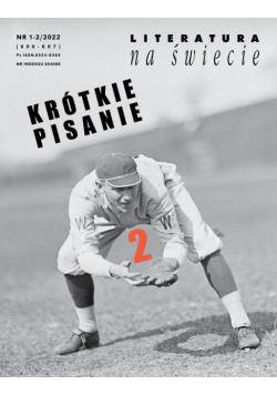 Literatura na świecie 1-2/2022