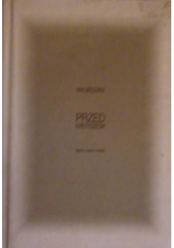 Przed wierszem