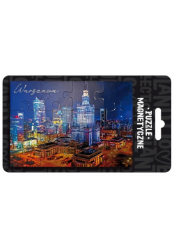 Magnes puzzle Warszawa ILP-MAG-PUZZ-WAR-01