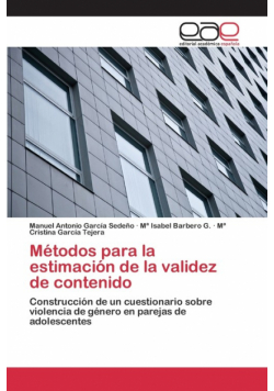 Métodos para la estimación de la validez de contenido