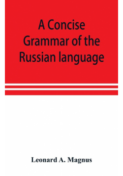 A concise grammar of the Russian language