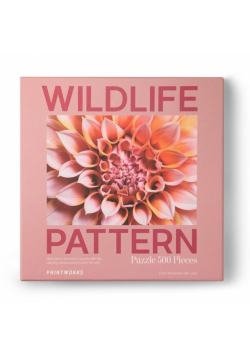 Puzzle 500 Wildlife Pattern Dahlia