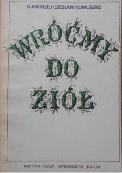Wróćmy do Ziół