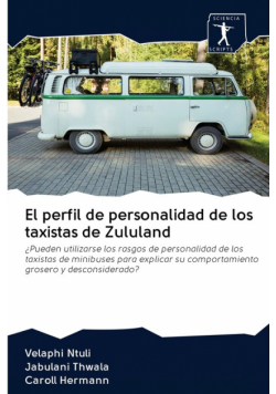 El perfil de personalidad de los taxistas de Zululand