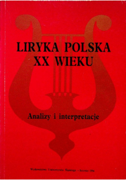 Liryka Polska XX wieku