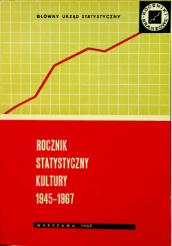 Rocznik statystyczny kultury 1945 - 1967