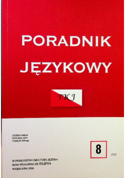 Poradnik językowy nr 8