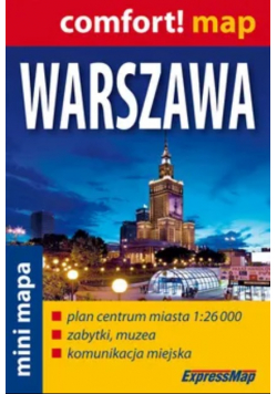 Warszawa mini mapa 1:26 000